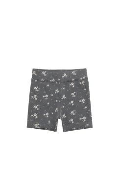 Organic Cotton Everyday Bike Short - Lulu Bloom Lava
