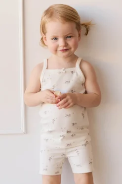 Organic Cotton Everyday Bike Short - Playful Kittens