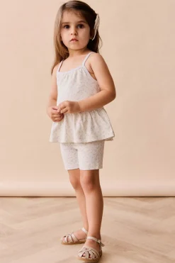Organic Cotton Everyday Bike Short - Emmy Lilac