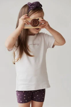 Organic Cotton Everyday Bike Short - Goldie Huckleberry Sparse