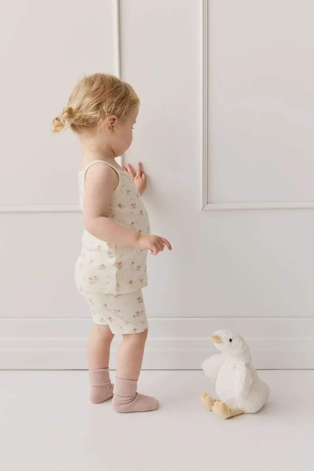 Organic Cotton Everyday Bike Short - Emilia Egret