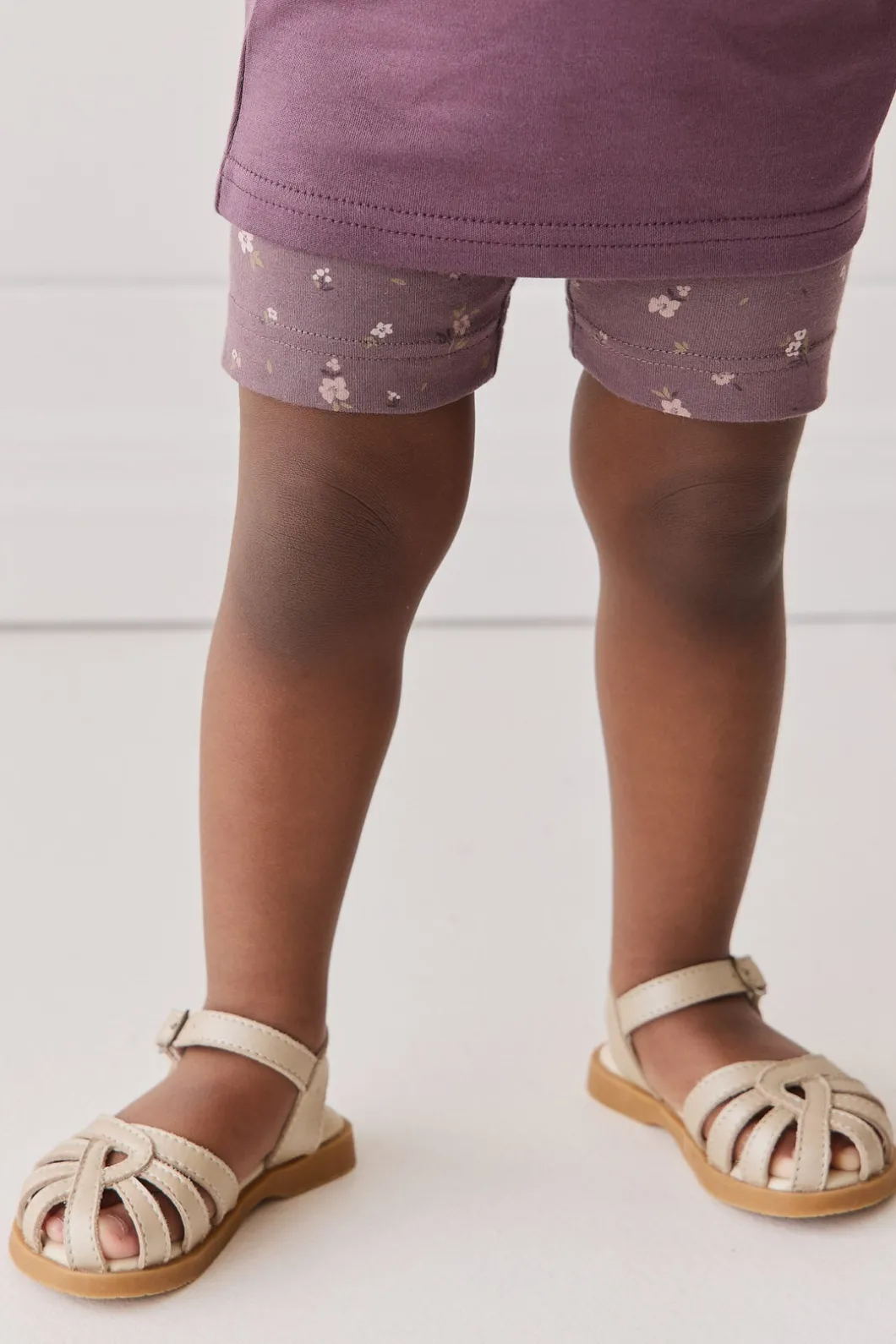 Organic Cotton Everyday Bike Short - Goldie Huckleberry Large