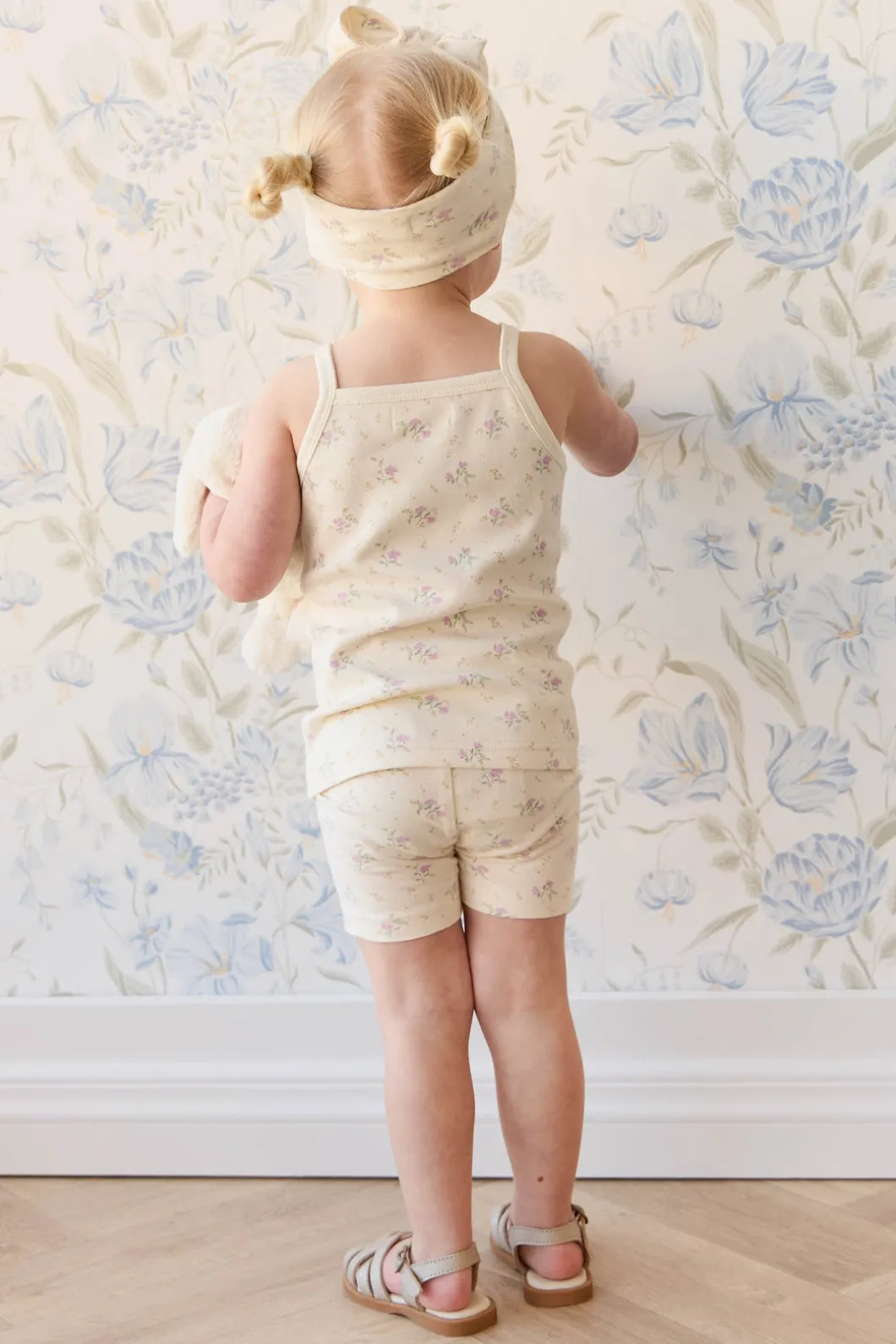 Organic Cotton Everyday Bike Short - Thelma Orchid