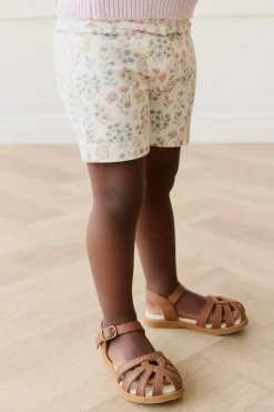 Organic Cotton Everyday Bike Short - Penny's Egg Hunt Parisian Pink
