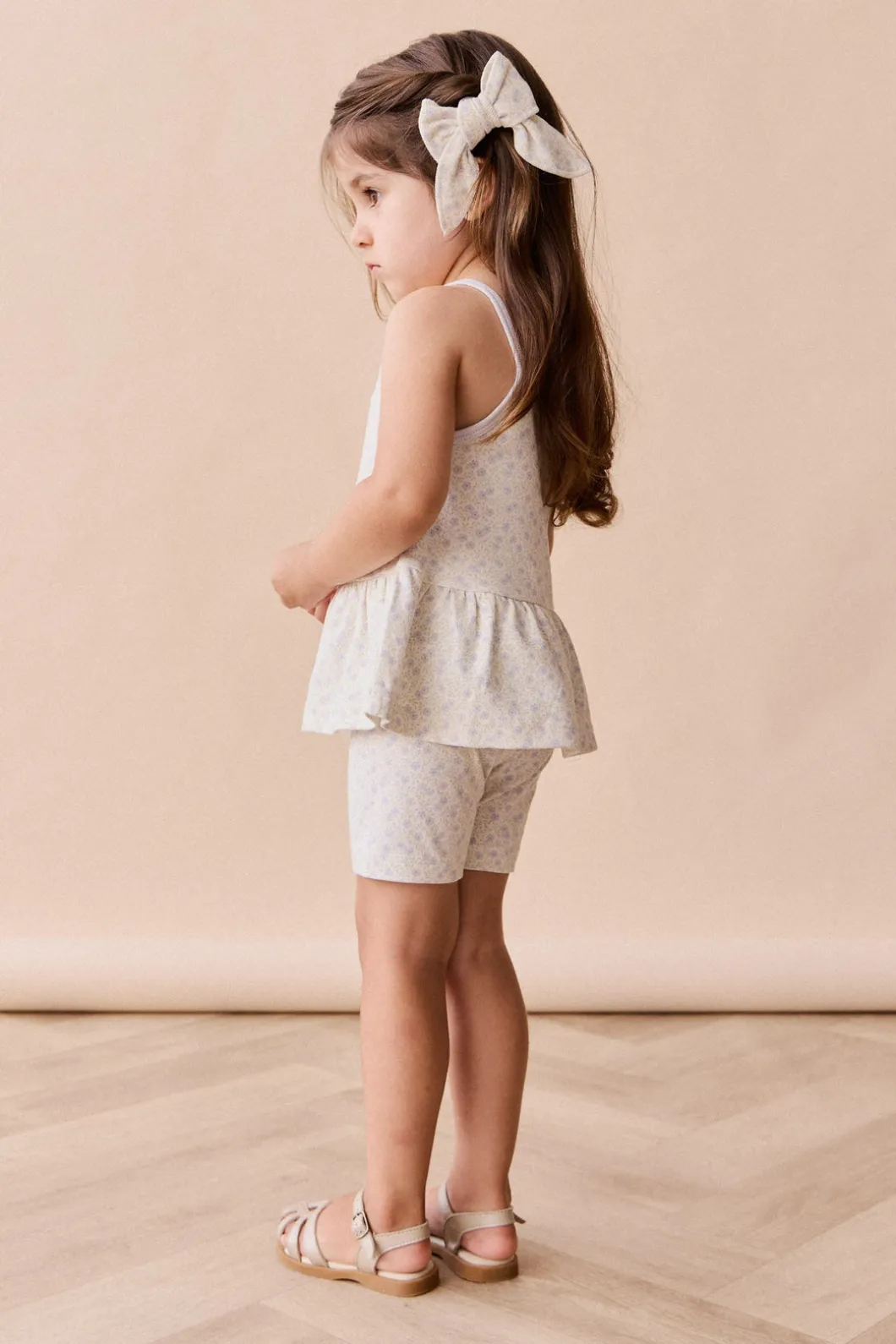 Organic Cotton Everyday Bike Short - Emmy Lilac