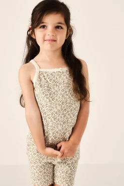 Organic Cotton Everyday Bike Short - Ariella Eggnog