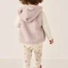 Organic Cotton Everyday Legging - Lauren Floral Tofu