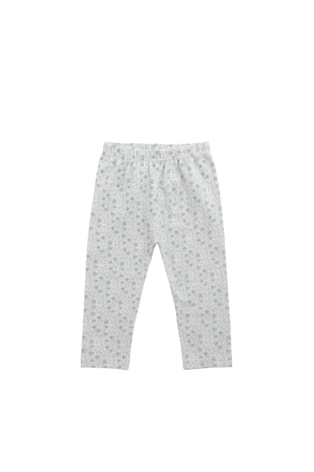 Organic Cotton Everyday Legging - Claudette Pearl Blue