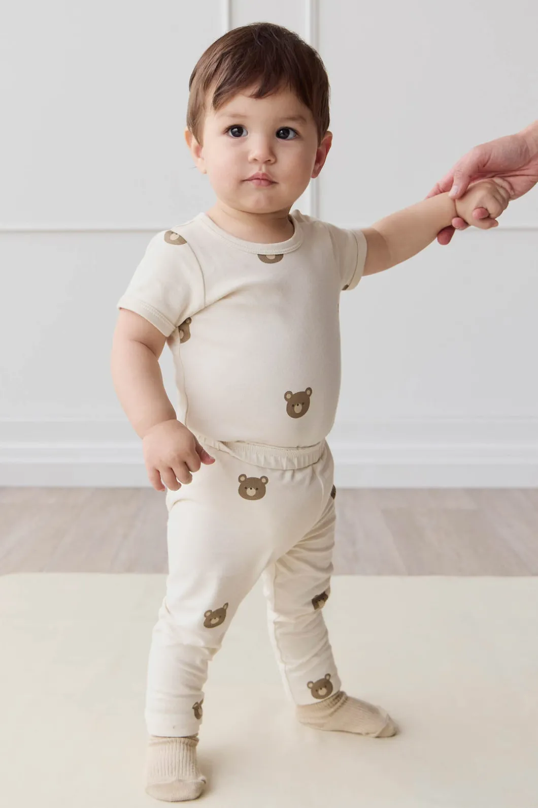 Organic Cotton Everyday Legging - Bobbie Bear Tofu