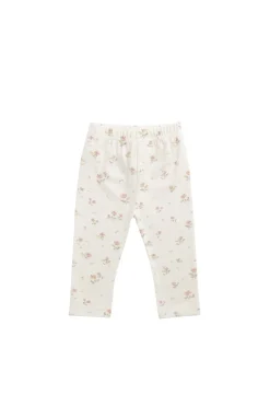Organic Cotton Everyday Legging - Emilia Egret