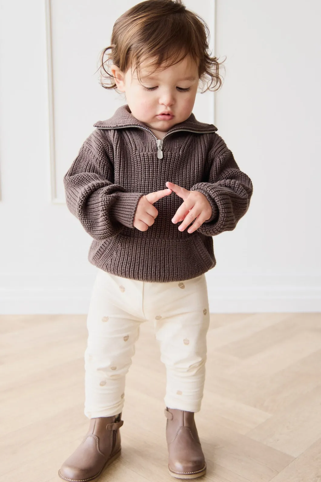 Organic Cotton Everyday Legging - Acorns Tofu