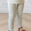 Organic Cotton Everyday Legging - Rose Floral Smoke