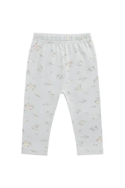 Organic Cotton Everyday Legging - Petite Fleur Blue