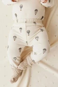 Organic Cotton Everyday Legging - Montgolfiere Cloud