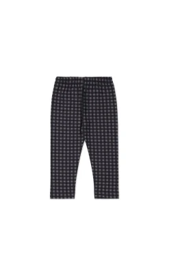 Organic Cotton Everyday Legging - Gingham Night