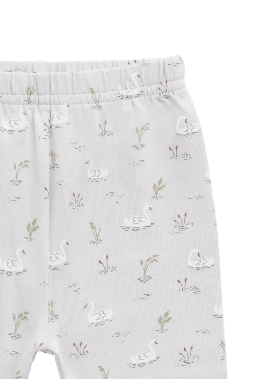 Organic Cotton Everyday Legging - Swanning Dawn Blue
