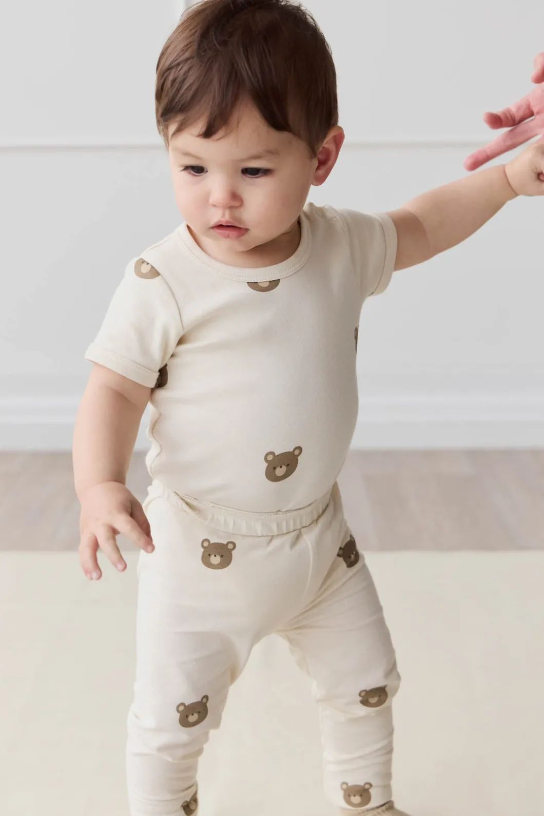 Organic Cotton Everyday Legging - Bobbie Bear Tofu