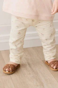 Organic Cotton Everyday Legging - Meredith Egret