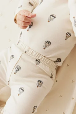 Organic Cotton Everyday Legging - Montgolfiere Cloud