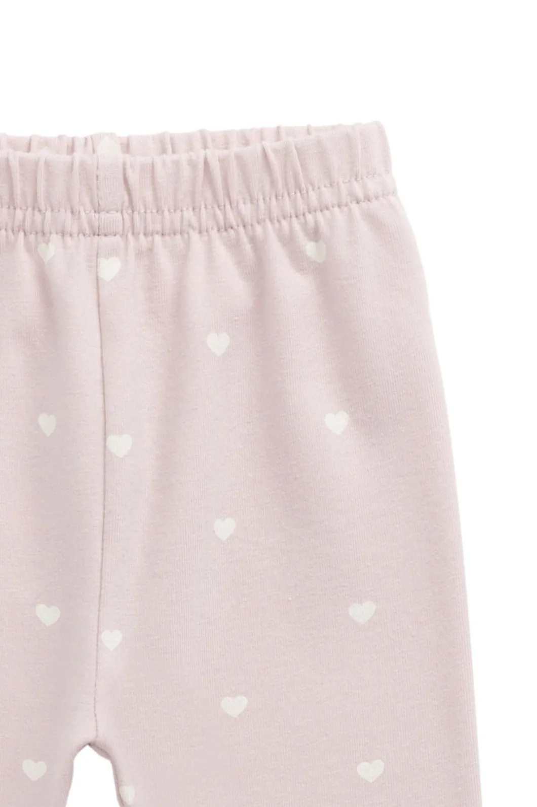 Organic Cotton Everyday Legging - Petite Heart Old Rose