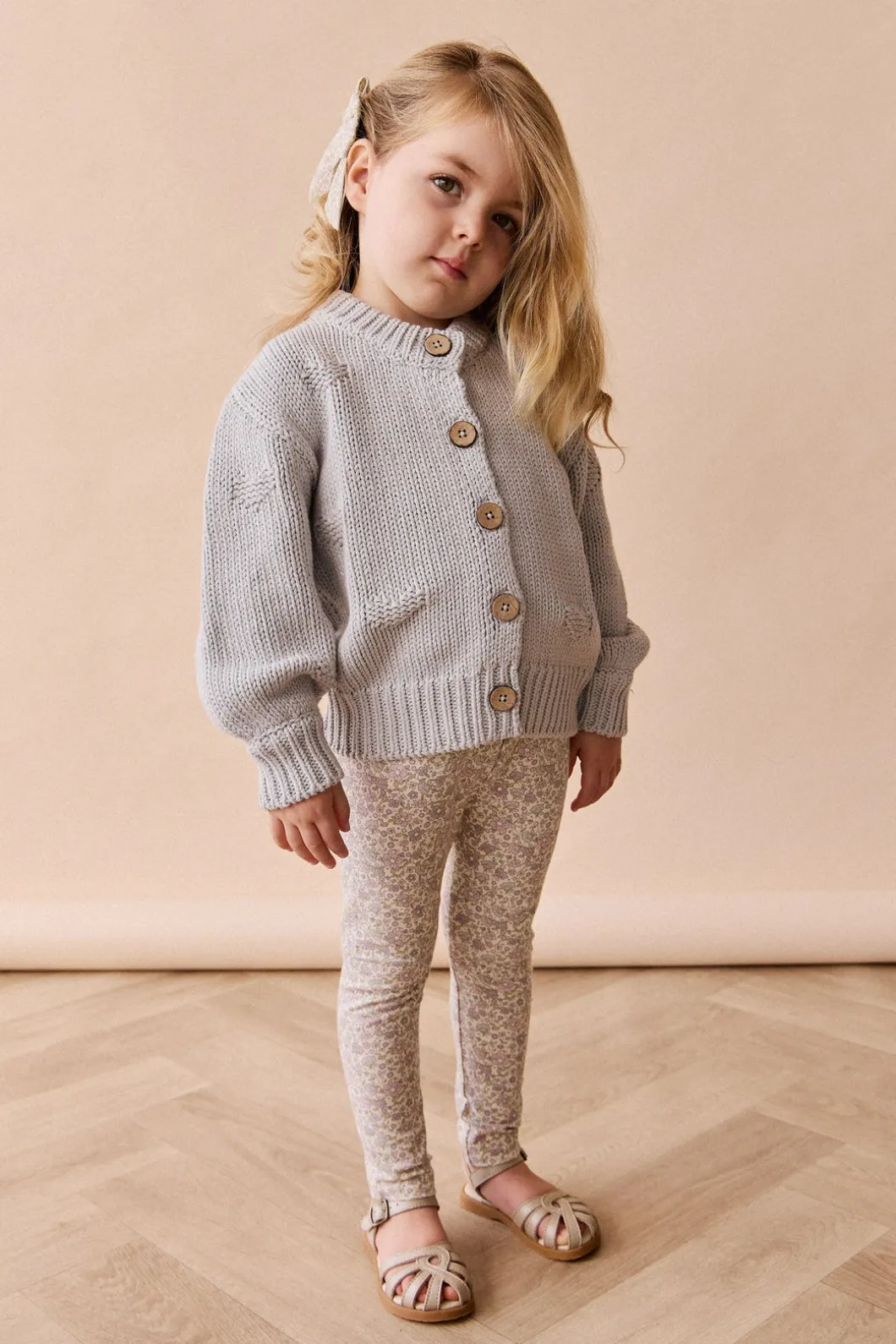 Organic Cotton Everyday Legging - Amelia Pastel
