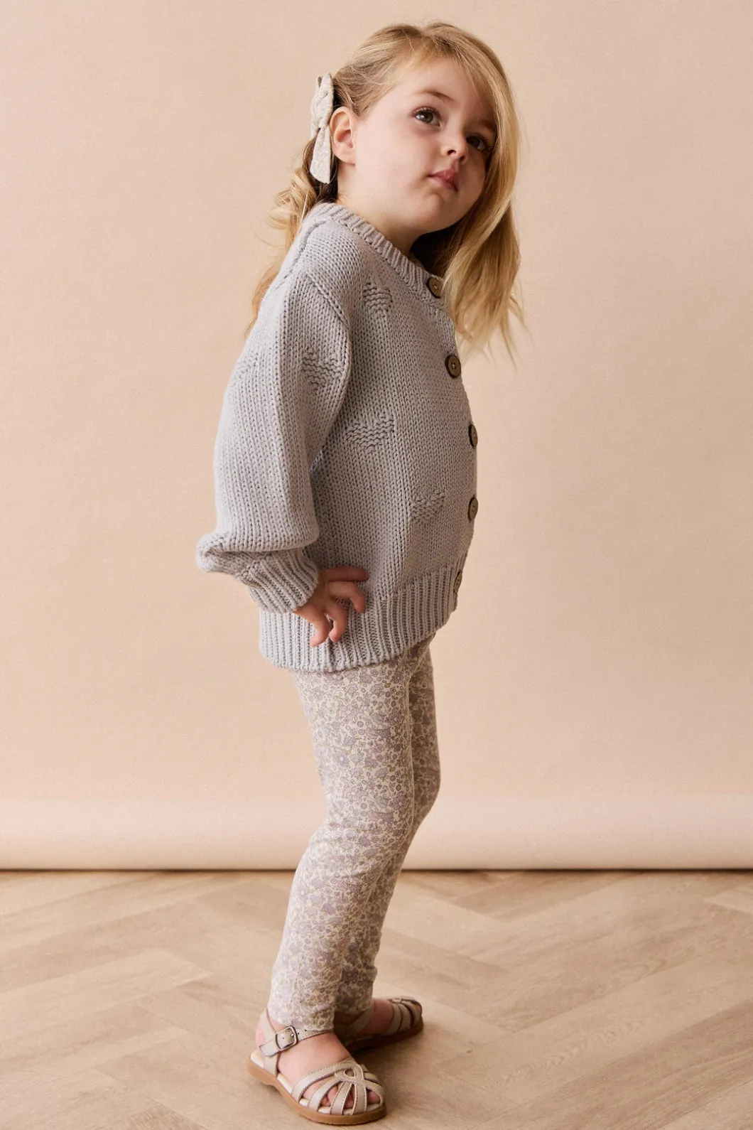 Organic Cotton Everyday Legging - Amelia Pastel