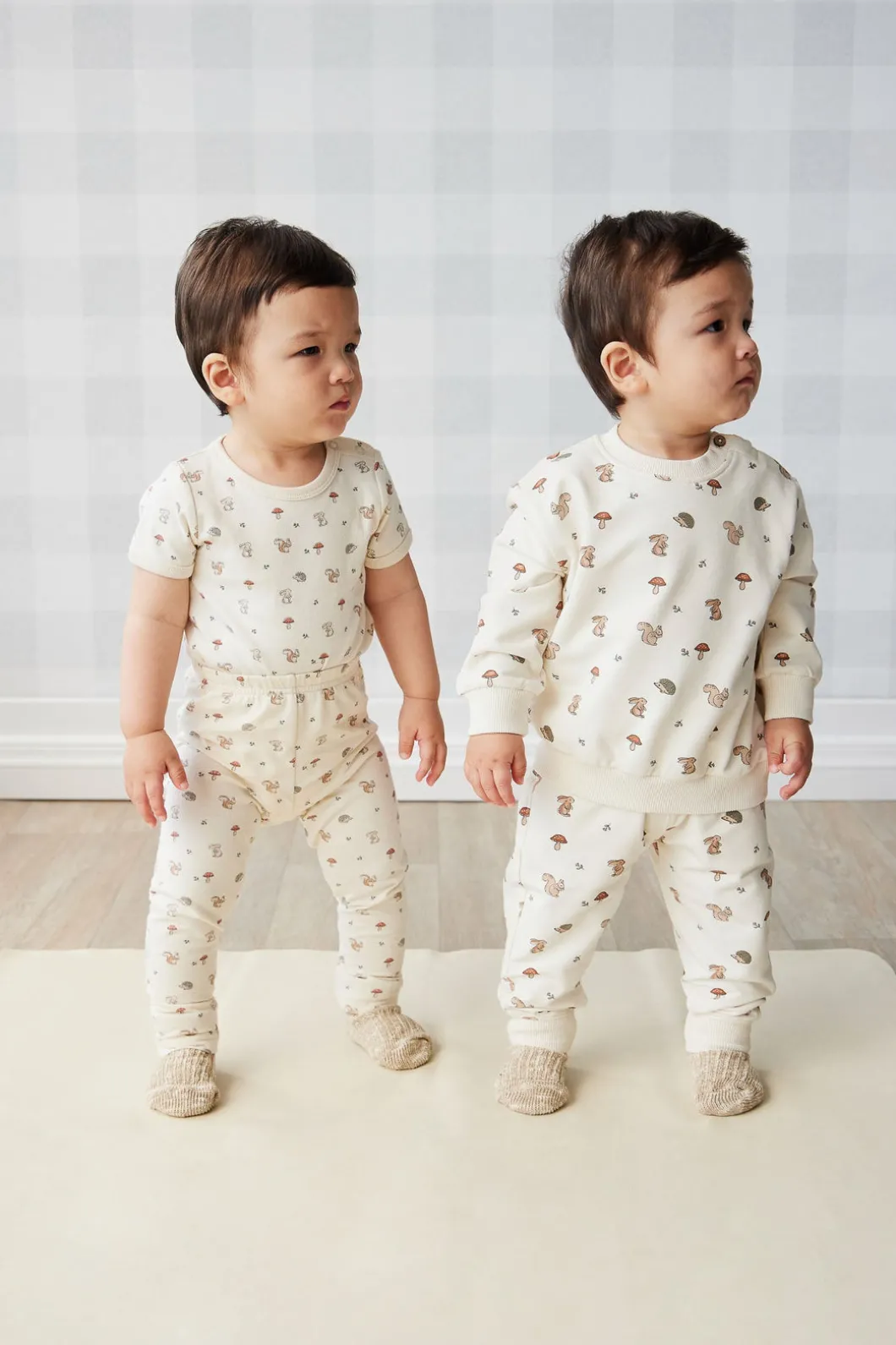 Organic Cotton Everyday Legging - Woodland Friends