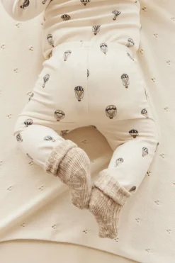 Organic Cotton Everyday Legging - Montgolfiere Cloud