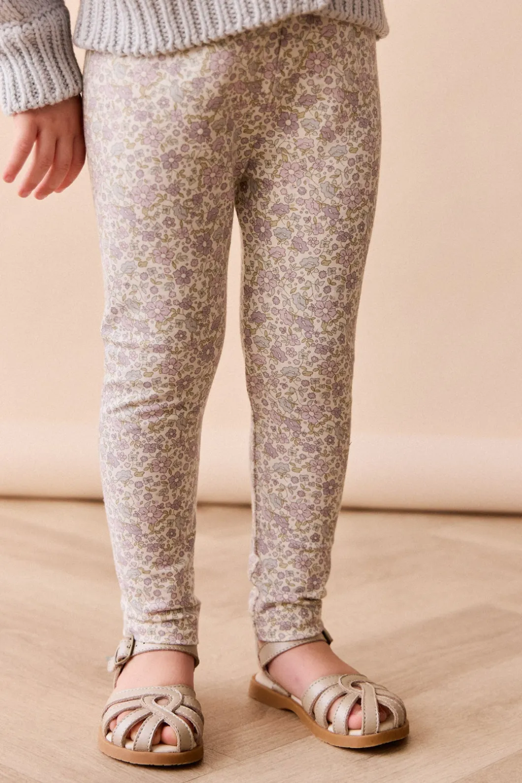 Organic Cotton Everyday Legging - Amelia Pastel