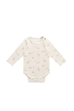 Organic Cotton Fernley Bodysuit - Kitten and His Kites