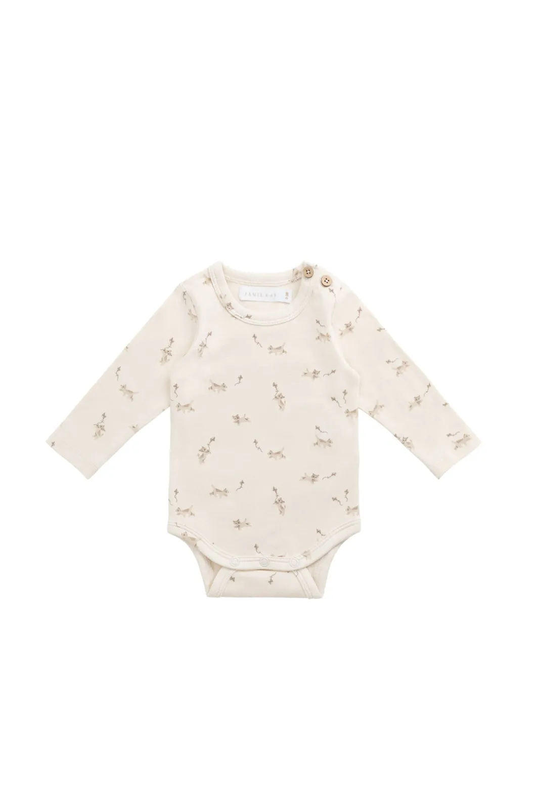 Organic Cotton Fernley Bodysuit - Kitten and His Kites