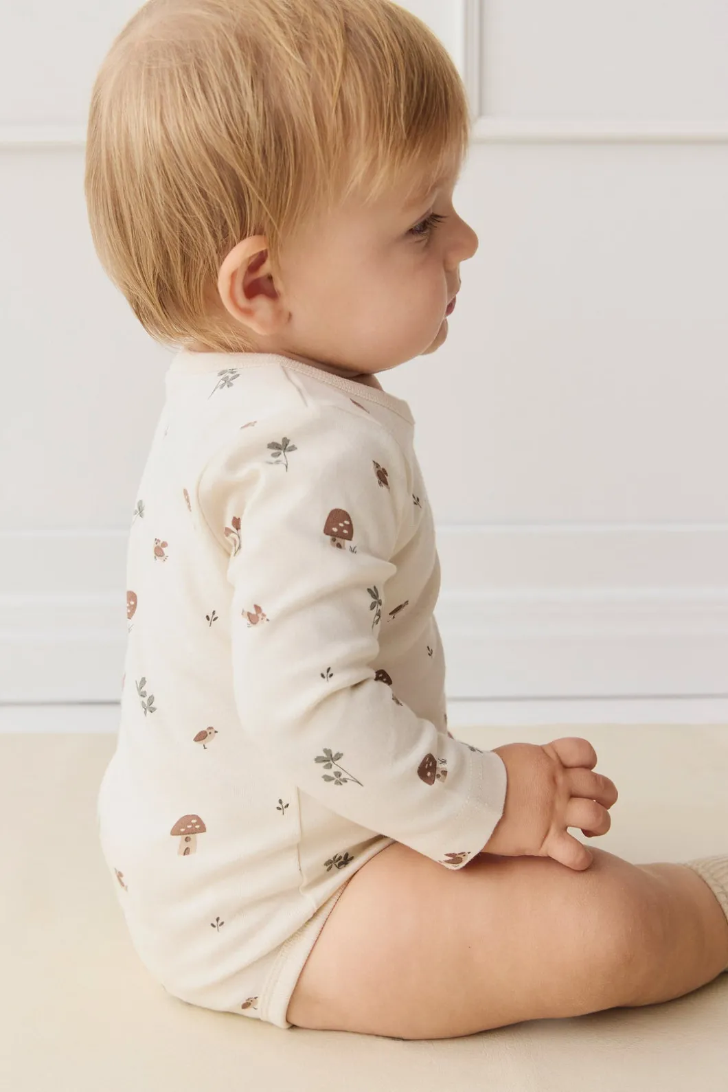 Organic Cotton Fernley Bodysuit - Le Champignon