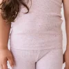 Organic Cotton Fine Rib Elisa Bike Short - Tulip Fleck