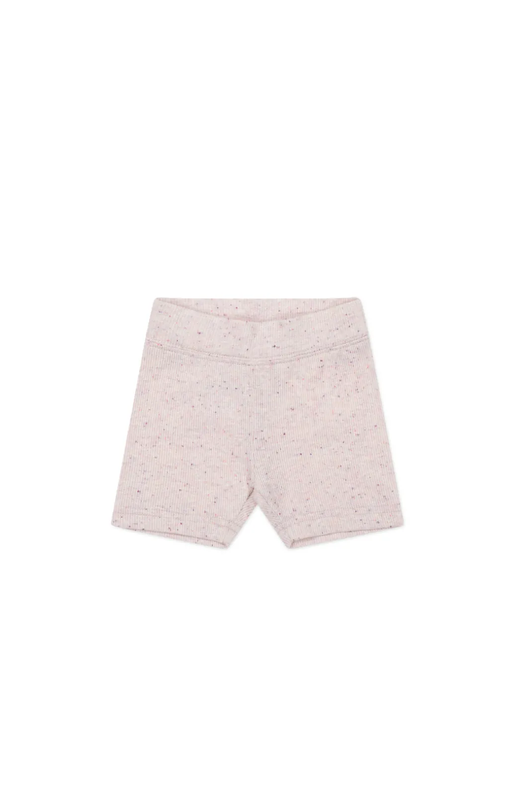 Organic Cotton Fine Rib Elisa Bike Short - Tulip Fleck