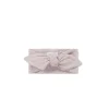 Organic Cotton Fine Rib Lilian Headband - Lavender Fleck