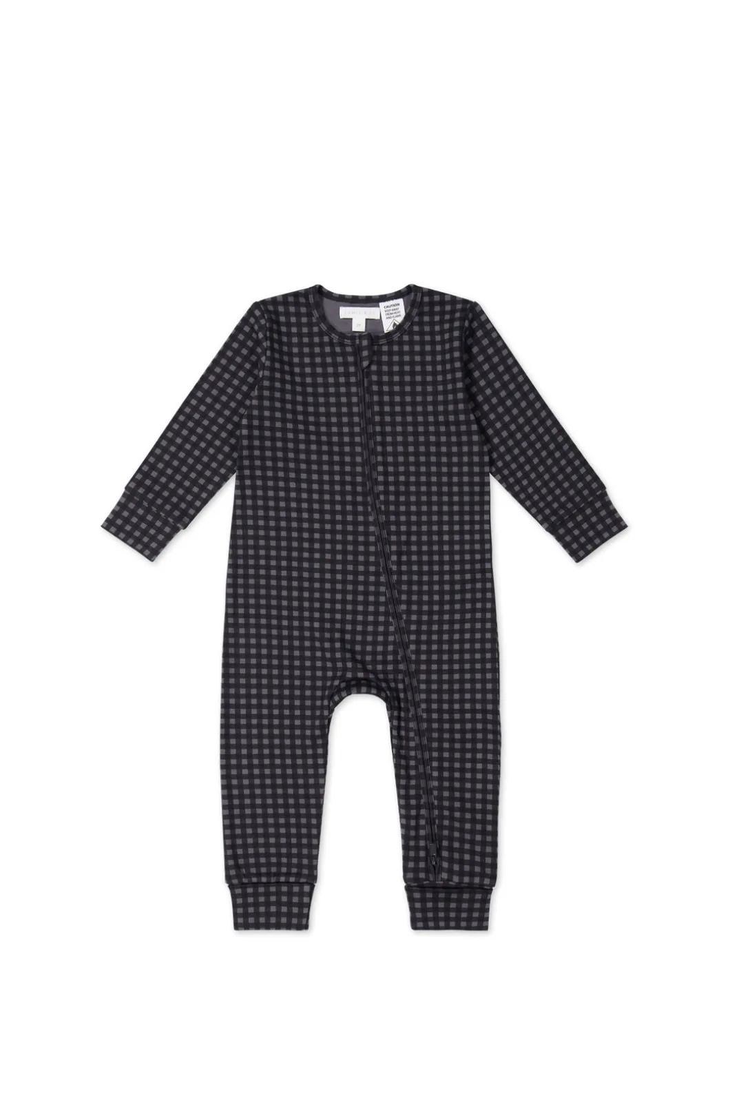 Organic Cotton Frankie Onepiece - Gingham Night
