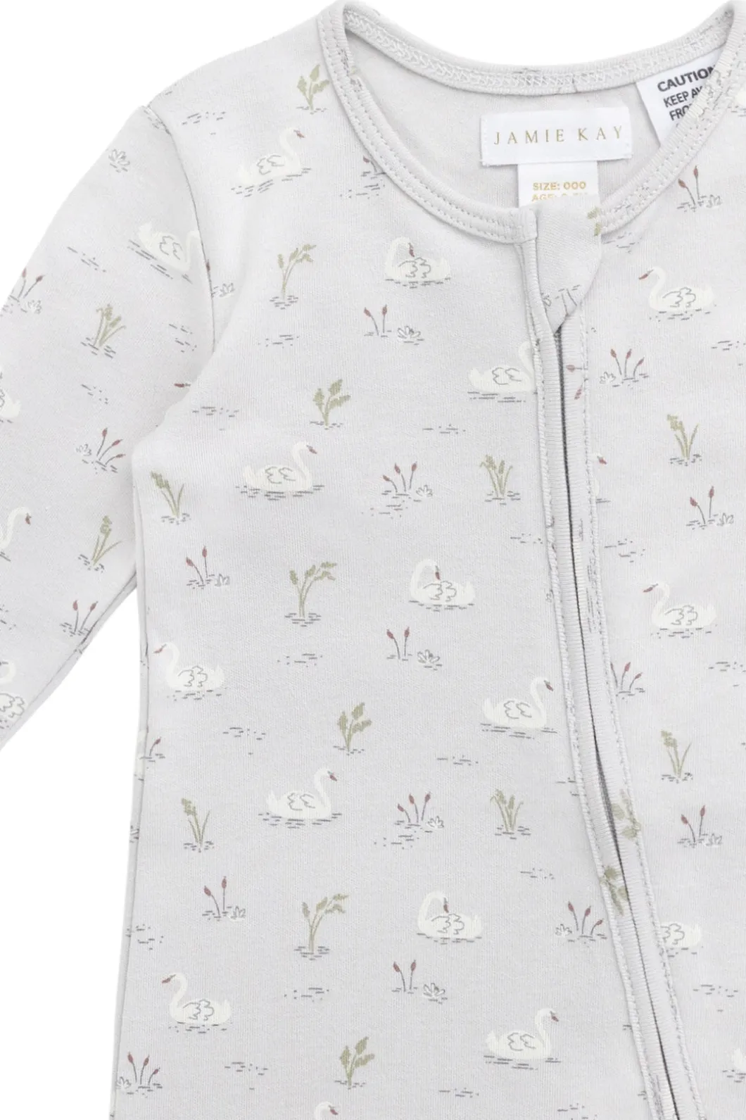 Organic Cotton Frankie Onepiece - Swanning Dawn Blue