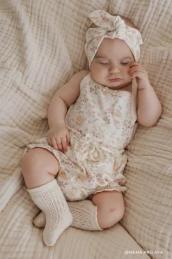 Organic Cotton Frill Bloomer - Moons Garden