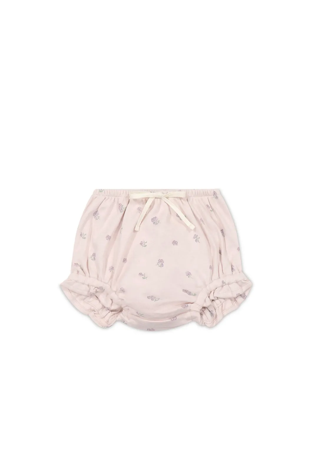 Organic Cotton Frill Bloomer - Meredith Violet