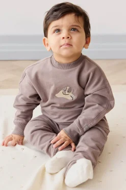 Organic Cotton Georgie Sweatshirt - Tweed Sasha Puppy