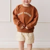 Organic Cotton Georgie Sweatshirt - Mon Petite Amour Ginger