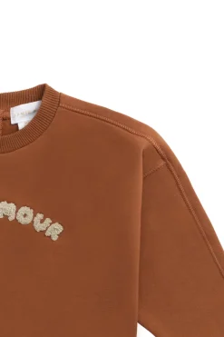 Organic Cotton Georgie Sweatshirt - Mon Petite Amour Ginger