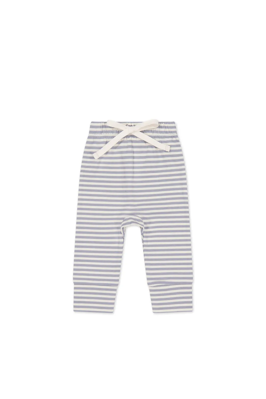 Organic Cotton Hansen Pant - Narrow Stripe Dawn/Cassava