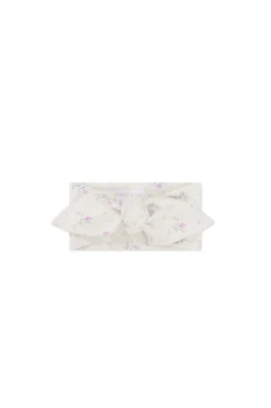 Organic Cotton Headband - Thelma Orchid