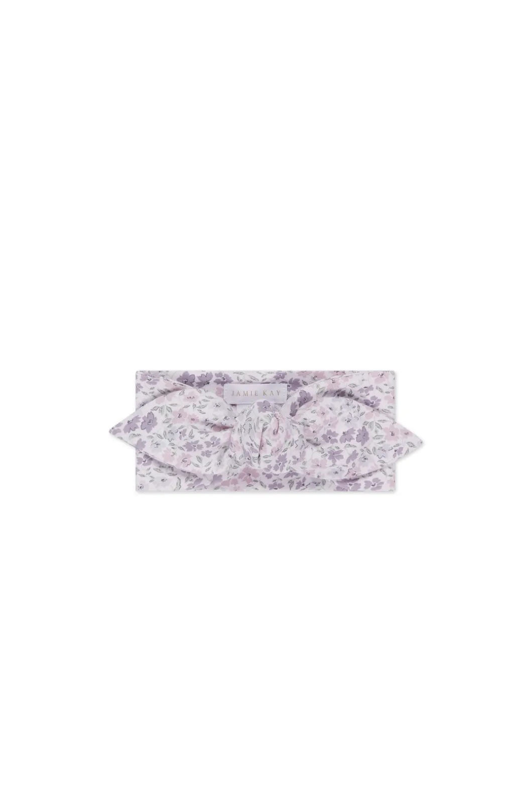 Organic Cotton Headband - Fifi Lilac