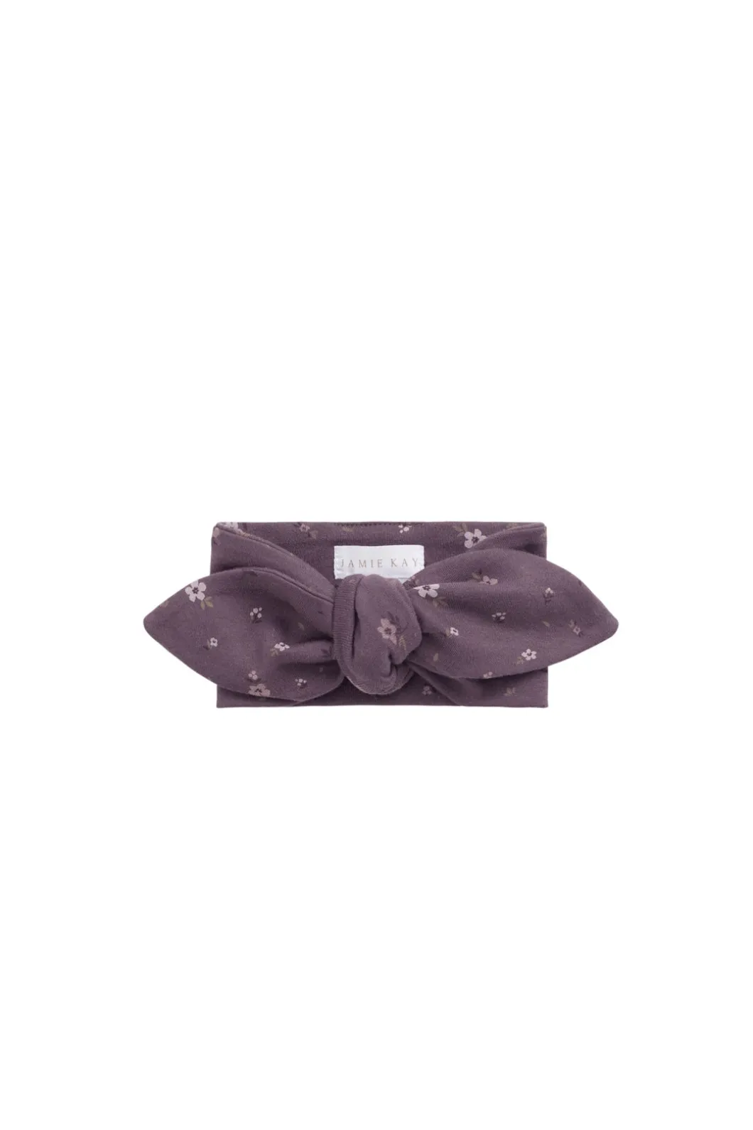 Organic Cotton Headband - Goldie Huckleberry Large