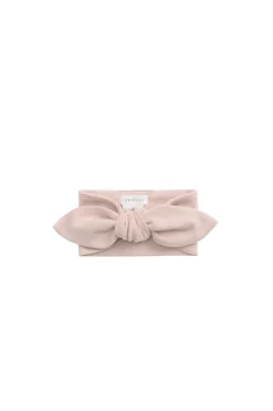 Organic Cotton Headband - Shell Pink