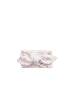 Organic Cotton Headband - Sweet Pea Floral