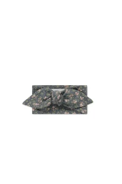 Organic Cotton Headband - Rosalie Floral Lava