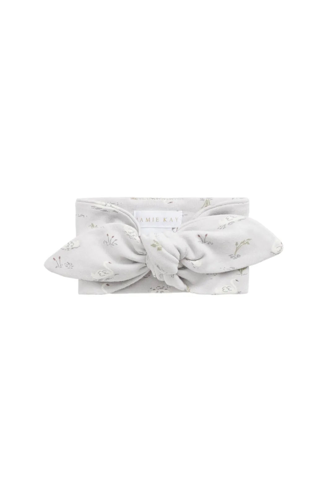 Organic Cotton Headband - Swanning Dawn Blue